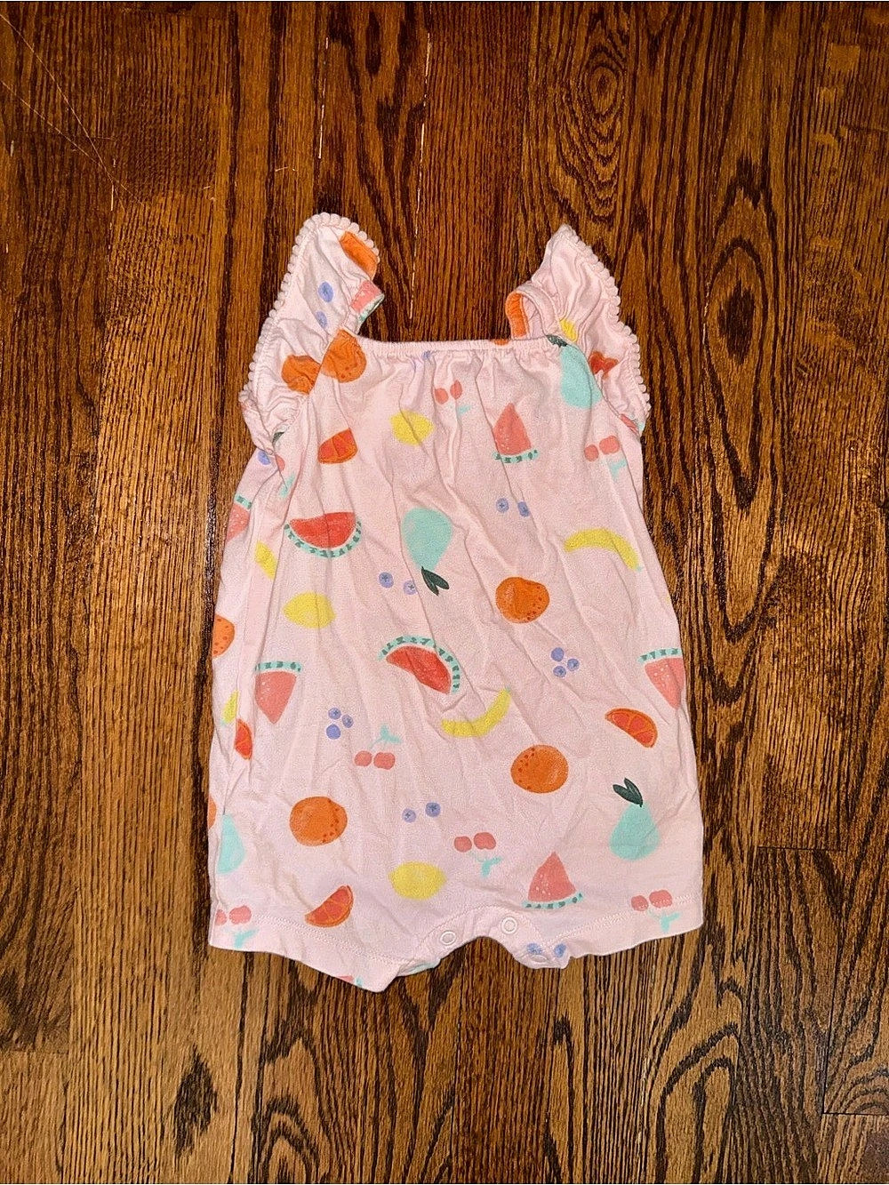 Carter's Baby Romper in Pink & Orange Size 9M